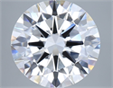 Lab Grown Diamond 6.01 Carats, Round with Very Good Cut, E Color, VS1 Clarity and Certified by IGI