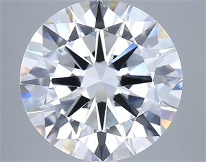 Picture of Lab Grown Diamond 6.01 Carats, Round with Very Good Cut, E Color, VS1 Clarity and Certified by IGI