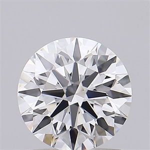 Picture of Lab Grown Diamond 1.02 Carats, Round with Ideal Cut, D Color, VVS1 Clarity and Certified by IGI
