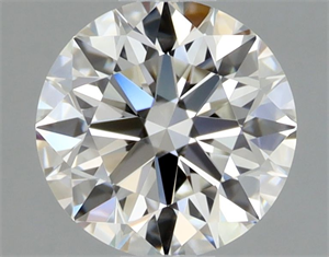 Picture of Natural Diamond 0.47 Carats, Round with Excellent Cut, F Color, VVS2 Clarity and Certified by GIA
