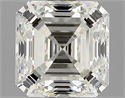 Natural Diamond 2.01 Carats, Asscher with  Cut, J Color, VS1 Clarity and Certified by GIA