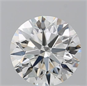 Natural Diamond 0.90 Carats, Round with Excellent Cut, H Color, VS1 Clarity and Certified by GIA