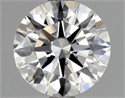 Natural Diamond 1.51 Carats, Round with Excellent Cut, D Color, FL Clarity and Certified by GIA