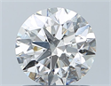Diamante Natural 1.02 quilates, Redondo , Color H, claridad SI2 y certificado GIA