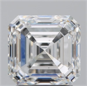 Natural Diamond 2.28 Carats, Asscher with  Cut, F Color, VS2 Clarity and Certified by GIA