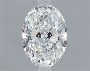 Picture of Natural Diamond 0.50 Carats, Oval with  Cut, E Color, VVS2 Clarity and Certified by GIA