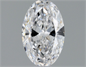 Diamante Natural 0.50 quilates, Ovalado , Color D, claridad SI2 y certificado GIA