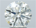 Diamante Natural 2.40 quilates, Redondo , Color L, claridad VVS1 y certificado GIA