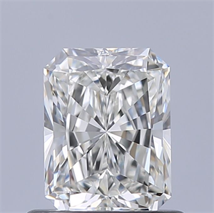 Picture of Natural Diamond 0.71 Carats, Radiant with  Cut, G Color, IF Clarity and Certified by GIA