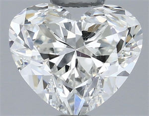 Picture of Natural Diamond 0.60 Carats, Heart with  Cut, I Color, SI1 Clarity and Certified by GIA