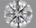 Del inventario de diamantes de laboratorio, 3.82 quilates, Redondo , Color G, claridad VS2 y certificado IGI
