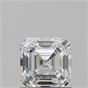 Diamante Natural 1.01 quilates, Asscher , Color H, claridad VS1 y certificado GIA