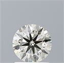 Diamante Natural 0.94 quilates, Redondo , Color K, claridad VVS2 y certificado IGI