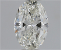 Diamante Natural 0.60 quilates, Ovalado , Color H, claridad IF y certificado GIA