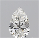 Natural Diamond 0.50 Carats, Pear with  Cut, F Color, VS1 Clarity and Certified by GIA