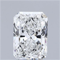 Natural Diamond 2.01 Carats, Radiant with  Cut, G Color, SI1 Clarity and Certified by GIA