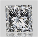 Natural Diamond 1.01 Carats, Princess with  Cut, G Color, VS1 Clarity and Certified by GIA