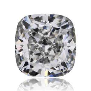 Foto Diamante Natural 0.53 quilates, Del cojín , Color E, claridad VS2 y certificado GIA de