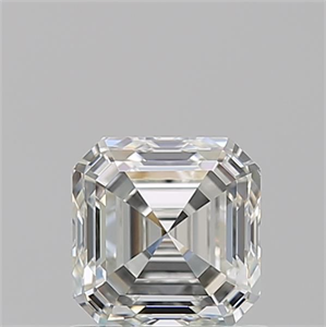 Foto Diamante Natural 1.02 quilates, Asscher , Color I, claridad VS1 y certificado GIA de