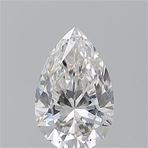 Picture of Natural Diamond 0.70 Carats, Pear with  Cut, H Color, VS1 Clarity and Certified by GIA