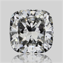 Natural Diamond 0.71 Carats, Cushion with  Cut, H Color, SI1 Clarity and Certified by GIA