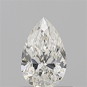 Picture of Natural Diamond 0.52 Carats, Pear with  Cut, G Color, VS1 Clarity and Certified by GIA