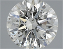 Diamante Natural 0.53 quilates, Redondo , Color J, claridad SI2 y certificado GIA