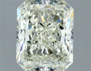 Picture of Natural Diamond 1.20 Carats, Radiant with  Cut, N Color, VVS1 Clarity and Certified by GIA