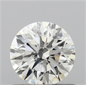 Diamante Natural 0.71 quilates, Redondo , Color J, claridad I1 y certificado GIA