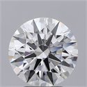 Lab Grown Diamond 3.19 Carats, Round with Ideal Cut, E Color, VVS2 Clarity and Certified by IGI