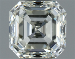 Picture of Natural Diamond 1.00 Carats, Asscher with  Cut, J Color, IF Clarity and Certified by IGI