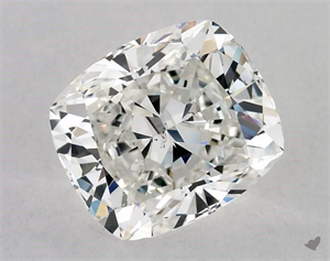 Foto Diamante Natural 1.51 quilates, Del cojín , Color G, claridad VS2 y certificado GIA de