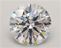 Lab Grown Diamond 5.04 Carats, Round with Ideal Cut, E Color, VVS2 Clarity and Certified by IGI