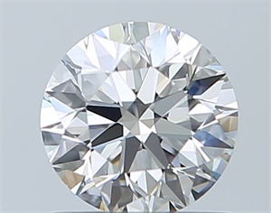 Picture of Natural Diamond 0.76 Carats, Round with Excellent Cut, G Color, VS1 Clarity and Certified by GIA