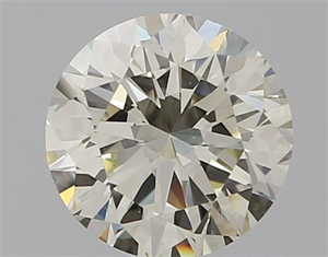 Picture of Natural Diamond 0.70 Carats, Round with Excellent Cut, L Color, VVS2 Clarity and Certified by IGI