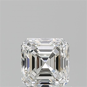 Foto Diamante Natural 0.90 quilates, Asscher , Color H, claridad VS1 y certificado GIA de