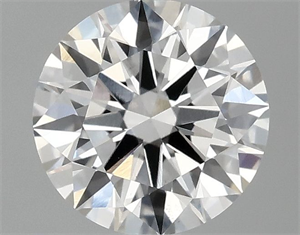 Picture of Lab Grown Diamond 1.04 Carats, Round with Ideal Cut, E Color, VS1 Clarity and Certified by IGI