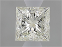 Diamante Natural 0.54 quilates, Princesa , Color L, claridad VVS1 y certificado GIA