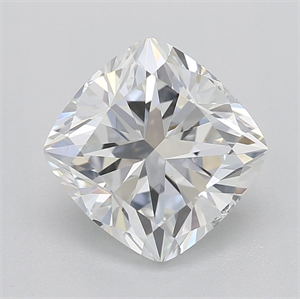 Foto Diamante Natural 1.50 quilates, Del cojín , Color G, claridad SI1 y certificado GIA de