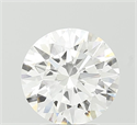Lab Grown Diamond 2.53 Carats, Round with Ideal Cut, D Color, VVS2 Clarity and Certified by IGI