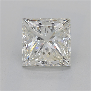 Foto Diamante Natural 1.50 quilates, Princesa , Color I, claridad SI2 y certificado GIA de