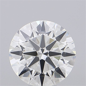 Picture of Lab Grown Diamond 8.09 Carats, Round with Ideal Cut, H Color, VVS2 Clarity and Certified by IGI