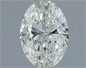 Diamante Natural 0.71 quilates, Ovalado , Color I, claridad IF y certificado IGI