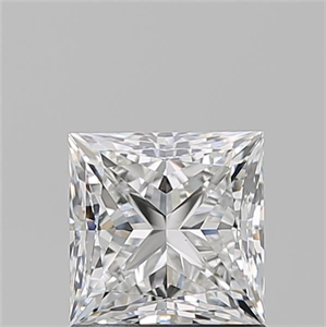 Foto Diamante Natural 1.20 quilates, Princesa , Color F, claridad VS2 y certificado GIA de