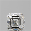 Diamante Natural 1.01 quilates, Asscher , Color H, claridad SI1 y certificado GIA