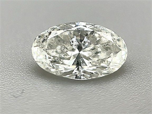 Foto Diamante Natural 1.00 quilates, Ovalado , Color H, claridad SI2 y certificado HRD de
