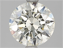 Natural Diamond 1.61 Carats, Round with Excellent Cut, M Color, SI2 Clarity and Certified by GIA
