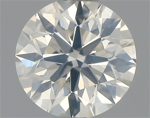 Picture of Natural Diamond 0.59 Carats, Round with Excellent Cut, I Color, SI2 Clarity and Certified by GIA