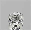 Diamante Natural 0.52 quilates, Del cojín , Color I, claridad VVS1 y certificado GIA