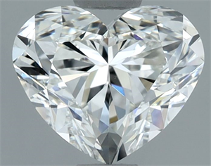 Picture of Natural Diamond 1.52 Carats, Heart with  Cut, H Color, VS1 Clarity and Certified by GIA